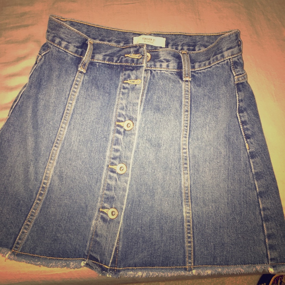 NEW ADORBS jean skirt